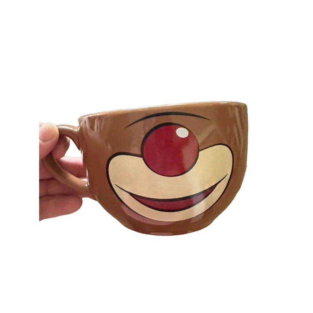 Rudolph 🔴 🦌 the Red Nosed‎ Reindeer Dept 56 latte mug